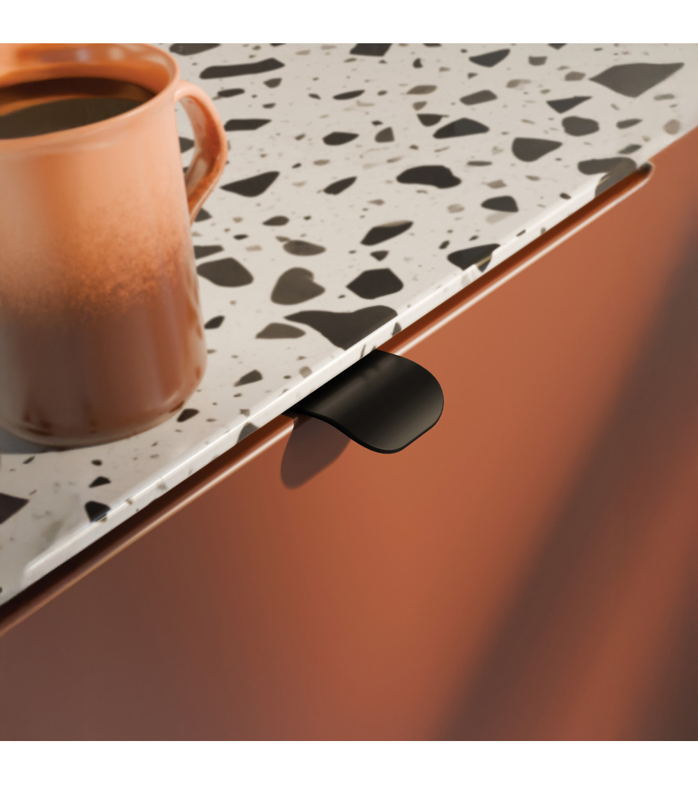 Maniglia per mobile nera opaca PLYMOUTH maniglia design