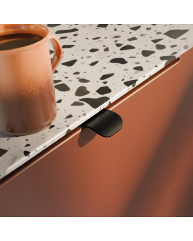 Maniglia per mobile nera opaca PLYMOUTH maniglia design