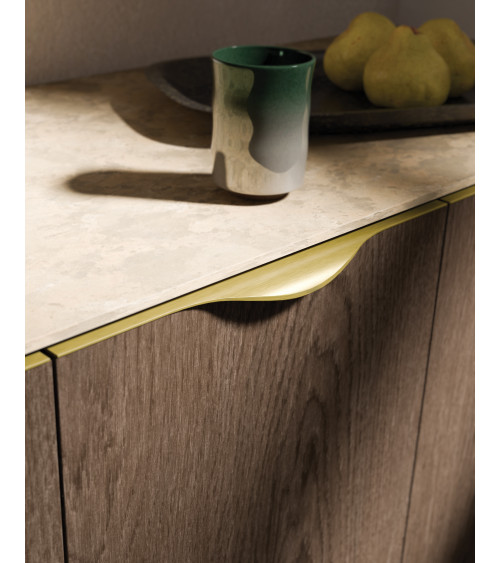 Maniglia per mobile anodizzata oro LEXA maniglia design