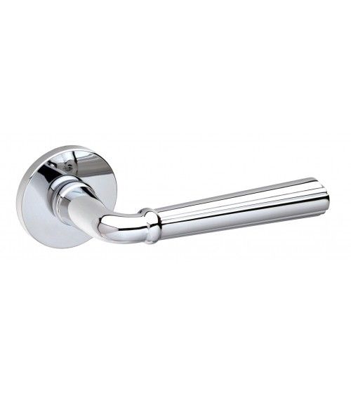 Maniglia per porta in cromo lucido CASCADA - maniglia design