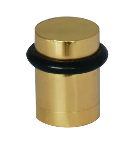 Fermaporta in ottone a vite