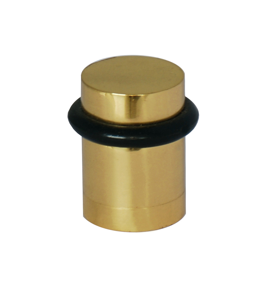 Fermaporta in ottone a vite