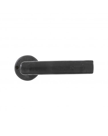 Maniglia per porta nera robusta in bronzo 1930 R - maniglia design