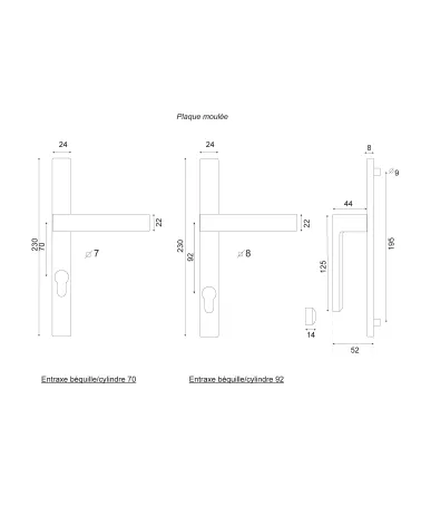Disegno Bloom placca stretta 24 Bianco EUROWALE