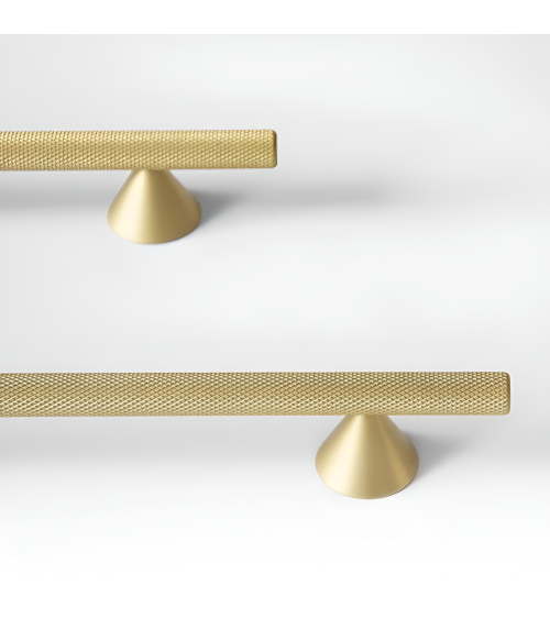 Maniglia per mobile anodizzata oro/oro opaco ONDIN maniglia di design