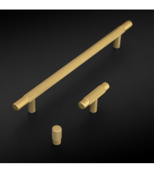 Maniglia per mobile anodizzata oro/oro opaco VENDÉ maniglia di design