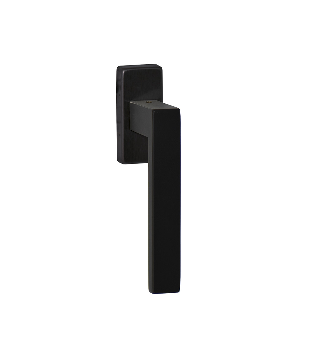 Maniglia per finestra Majestea inox nera EUROWALE