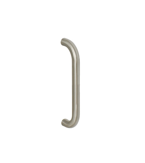 Maniglia di tiro semplice Bordeaux angolata inox D19 ea200 EUROWALE