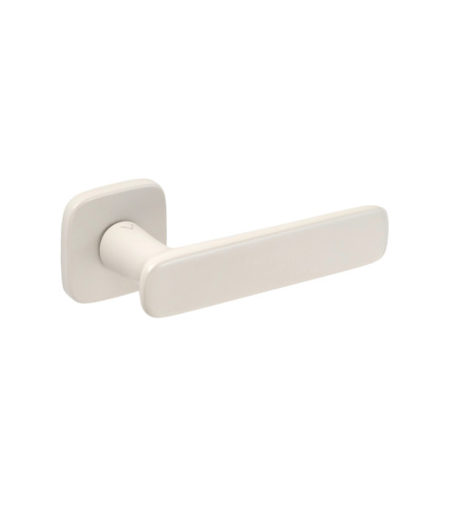Maniglia per porta avorio opaco FLOW maniglia design