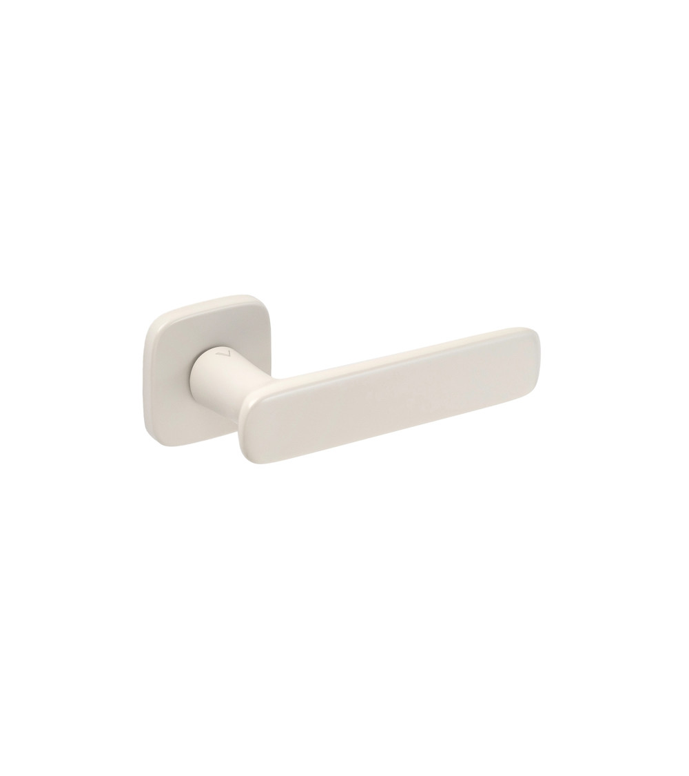 Maniglia per porta avorio opaco FLOW maniglia design