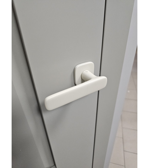 Maniglia per porta avorio opaco FLOW maniglia design