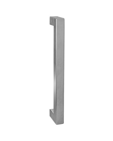 Maniglia tirata quadrata inox semplice EUROWALE