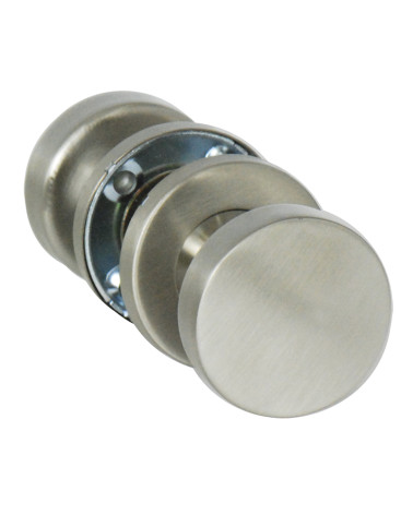 Maniglia per porta pomello doppio Cilindro piatto inox EUROWALE