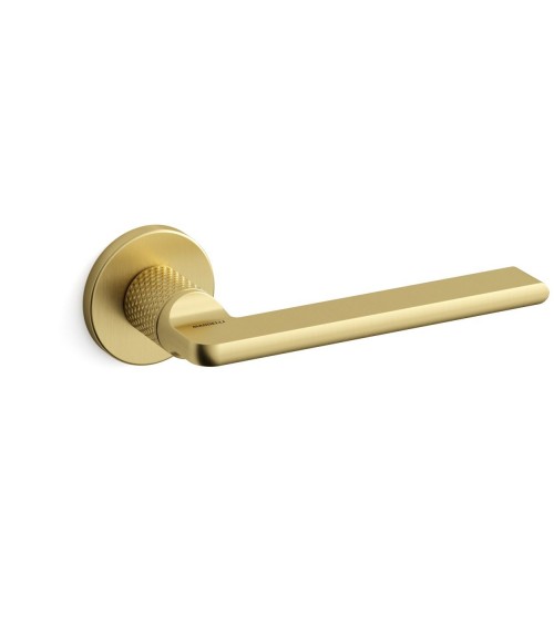 Maniglia porta oro opaco Mandelli Grint maniglia design