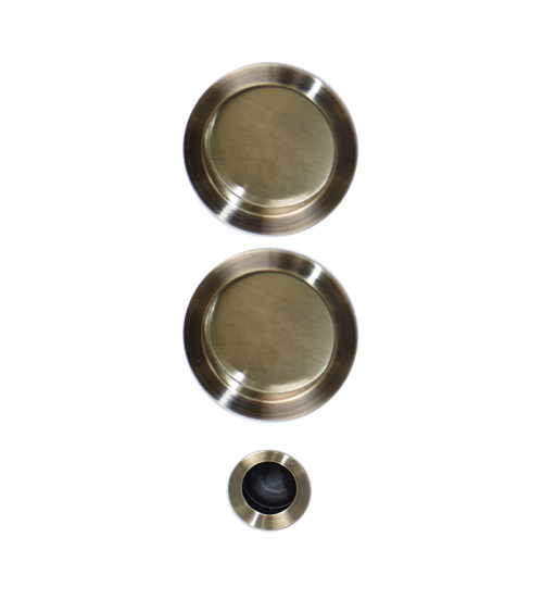 Kit scorrevole Bronze cuvette tonde BDC