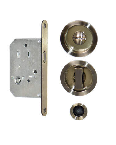 Kit scorrevole Bronze cuvette tonde condannazione .EUROWALE
