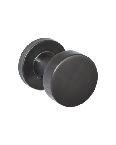 Bottone cilindro Grigio Luce PVD EUROWALE