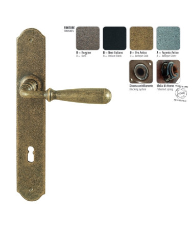 Maniglia per porta colore oro antico FON