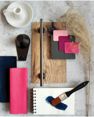 Maniglia per mobile ROG maniglia design disposta con materiali decorativi