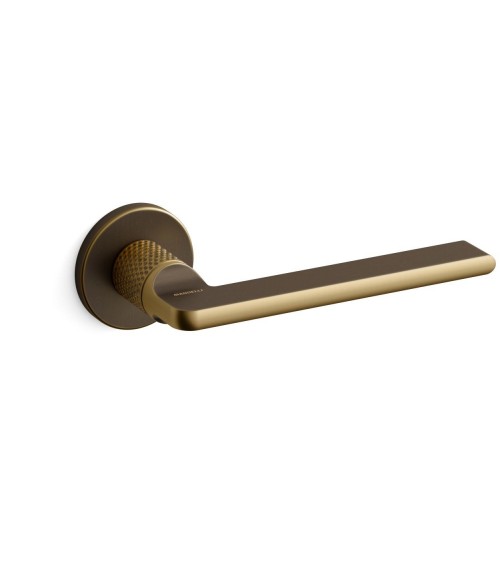 Maniglia porta bronzo Mandelli Grint maniglia design