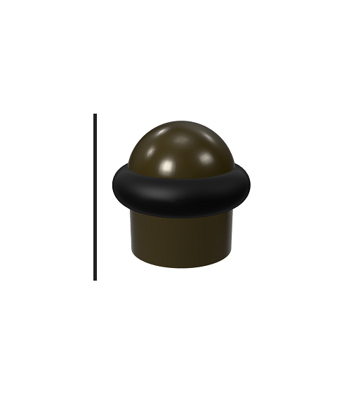 FERMAPORTA IN BRONZO