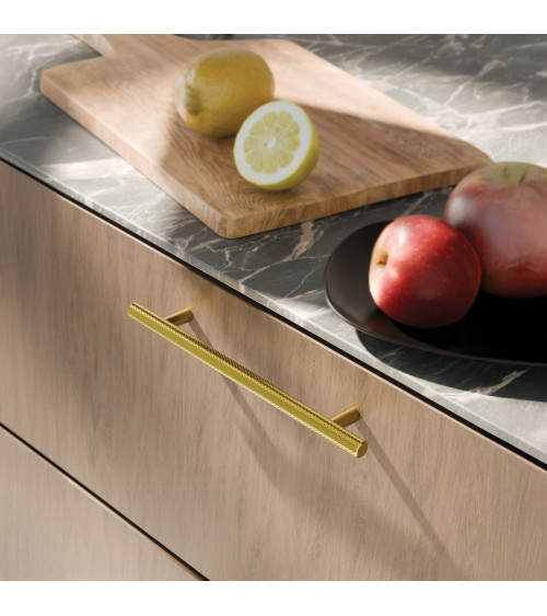 Maniglia per mobile oro lucido CRUSO maniglia design