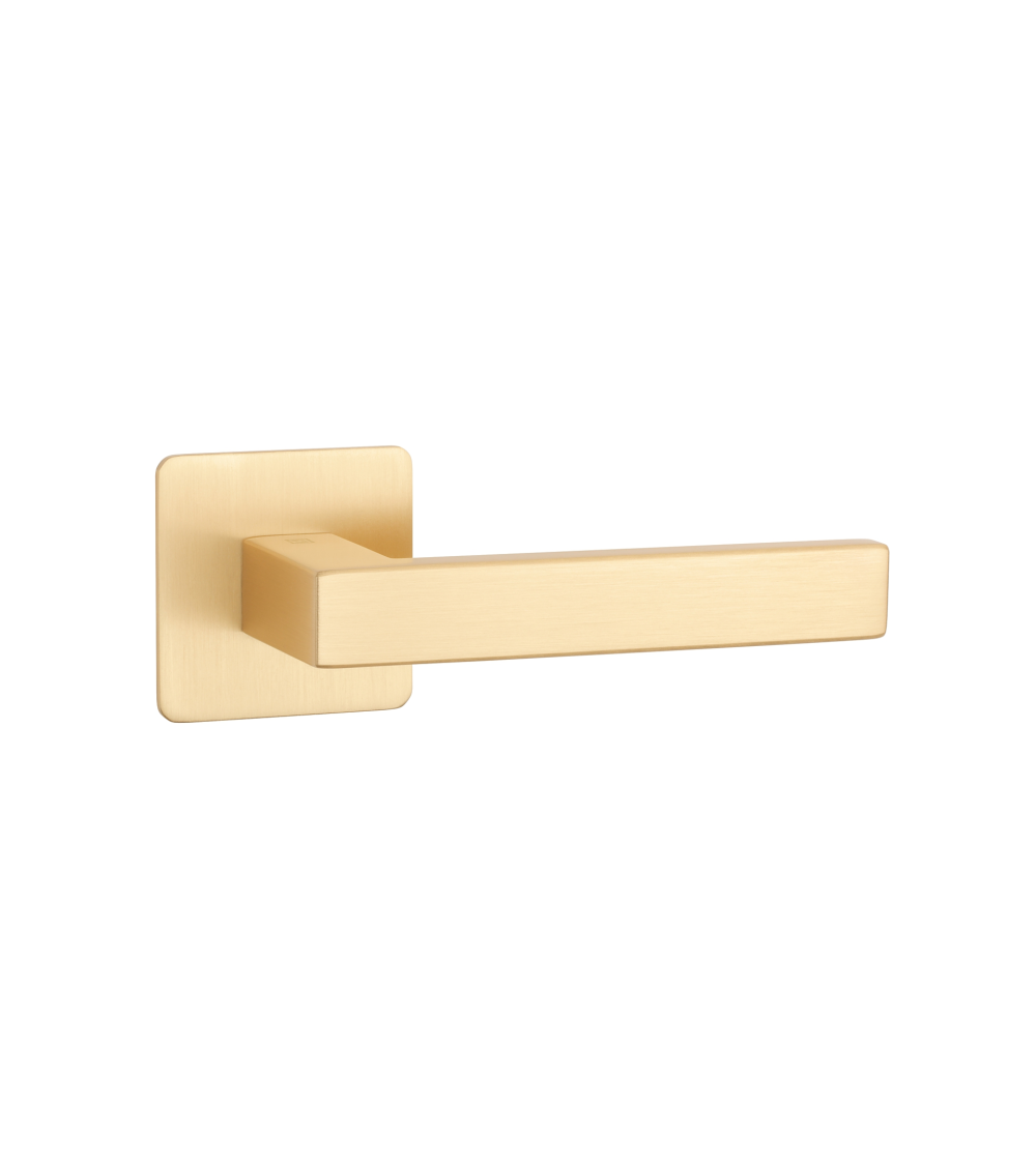 Maniglia per porta finitura oro opaco KVADRAT 1760 maniglia design