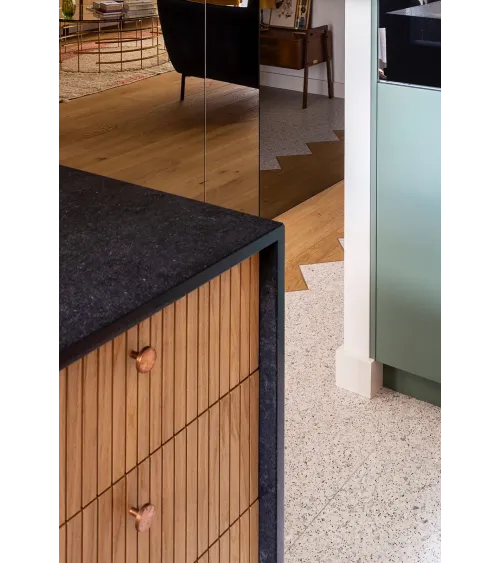 Pomolo per mobile in ottone NENA M design