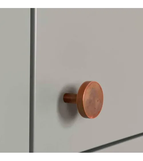 Pomolo per mobile in ottone NENA M design
