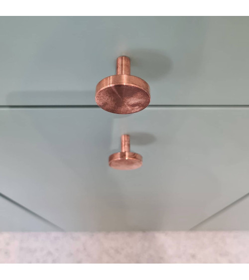 Pomolo per mobile in ottone NENA M design