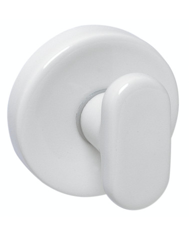 Maniglie per porta in porcellana bianca Merigous - modello Delo Lido Golf