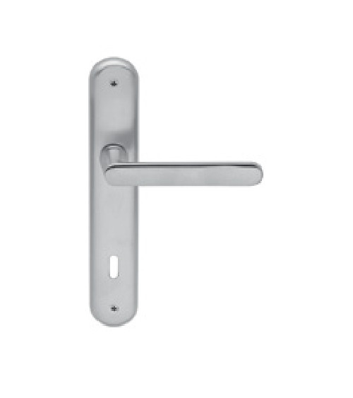 Maniglie per porta su placca longitudinale Mandelli Zante