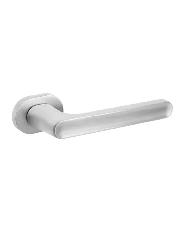 Maniglia per porta in cromo spazzolato JACOB design