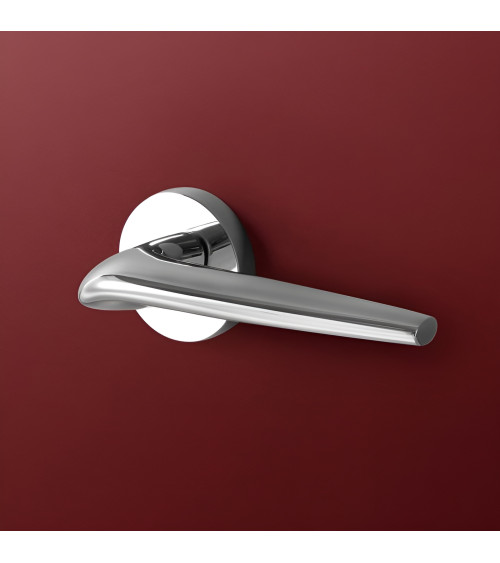 Maniglia per porta in cromo lucido JULIA maniglia di design