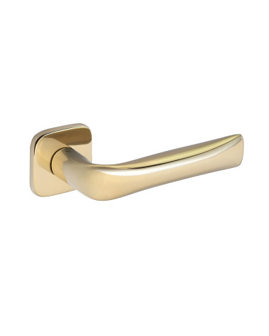 Maniglia per porta oro lucido FOLD design
