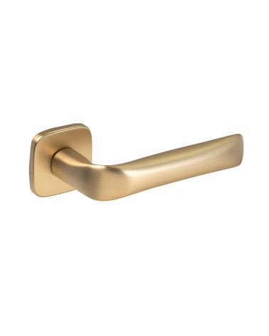 Maniglia per porta oro satinato FOLD design
