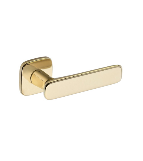 Maniglia per porta oro lucido FLOW maniglia design