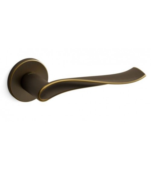 Maniglia per porta bronzo imperiale Mandelli Spin maniglia design
