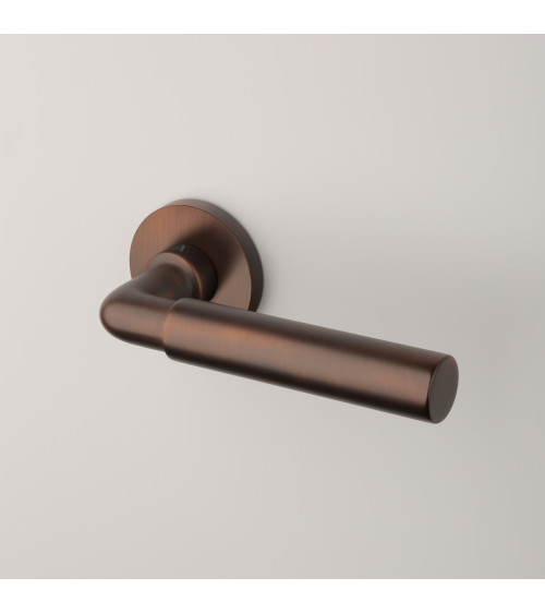Maniglia per porta marrone scuro opaco FICARIA design