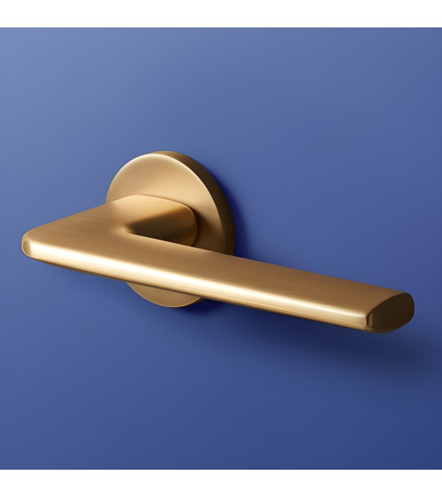 Maniglia per porta oro satinato ANDREA design