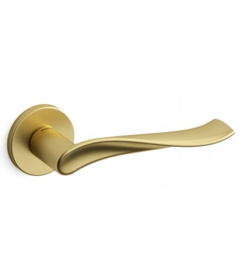 Maniglia porta oro opaco Mandelli Spin maniglia design