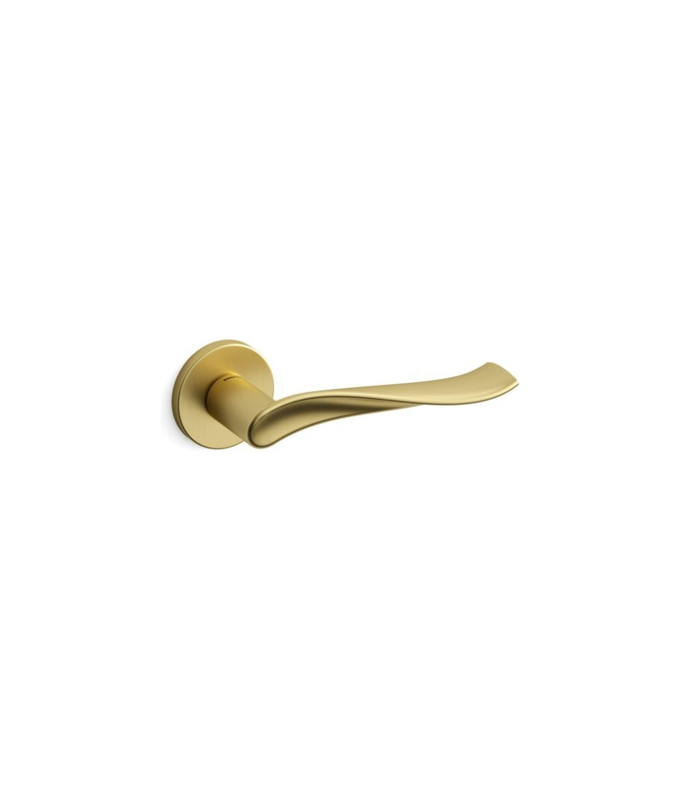 Maniglia porta oro opaco Mandelli Spin maniglia design