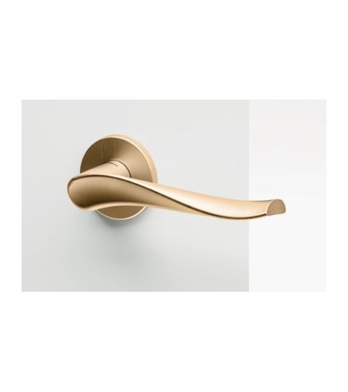 Maniglia porta oro opaco Mandelli Spin maniglia design