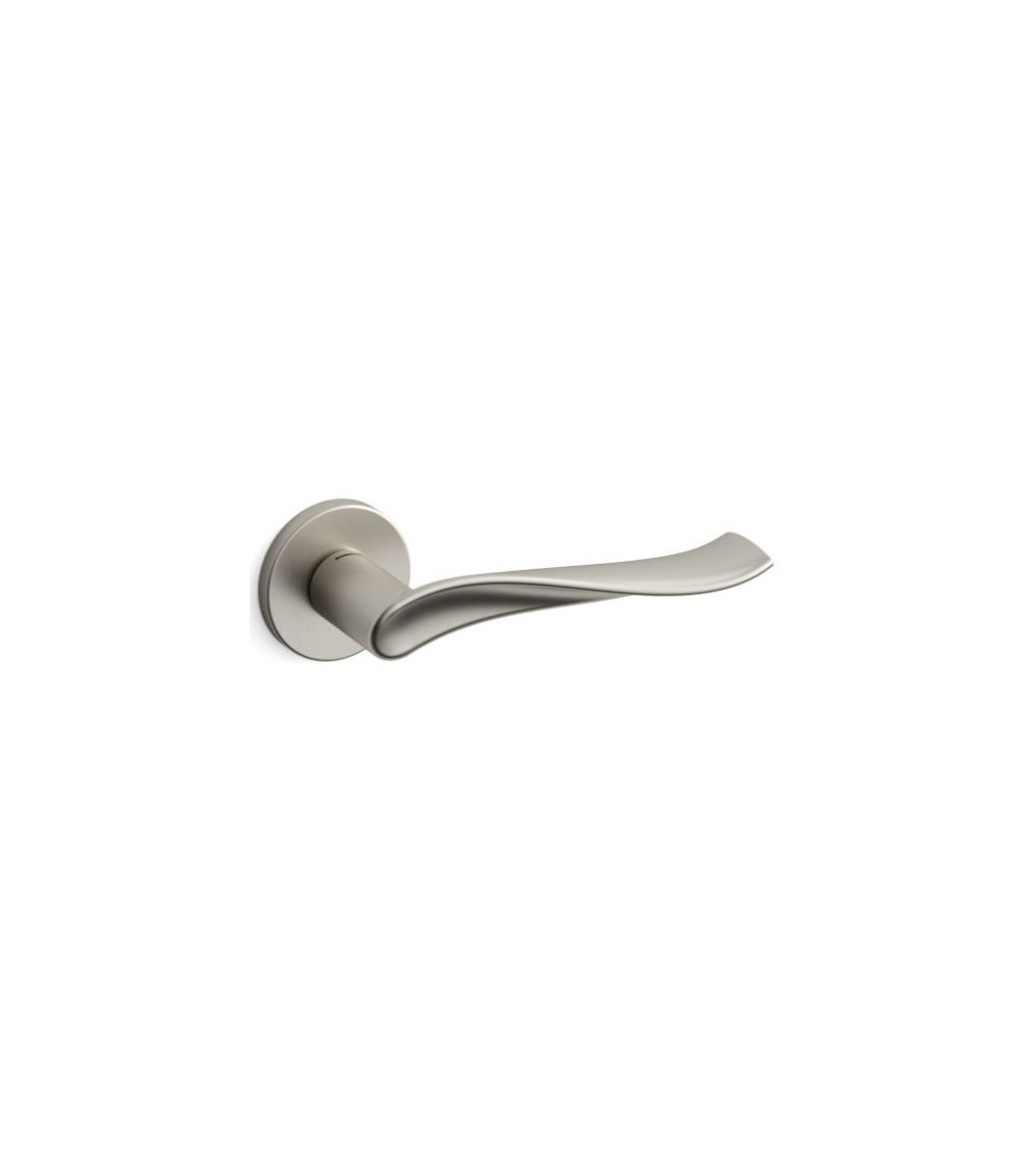Maniglia per porta nichel satinato Mandelli Spin maniglia design