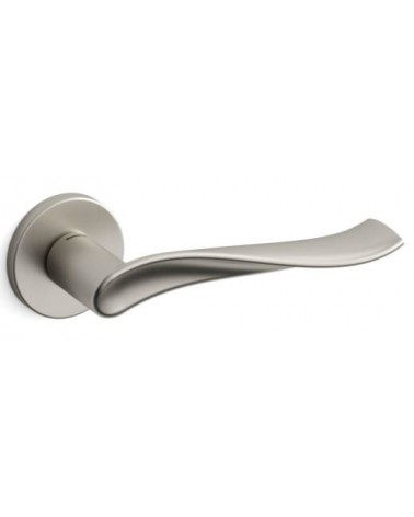 Maniglia per porta nichel satinato Mandelli Spin maniglia design