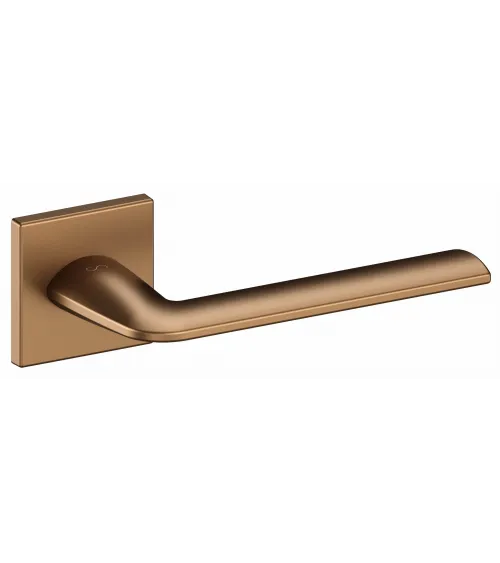 Maniglia per porta quadrata marrone chiaro Stinger