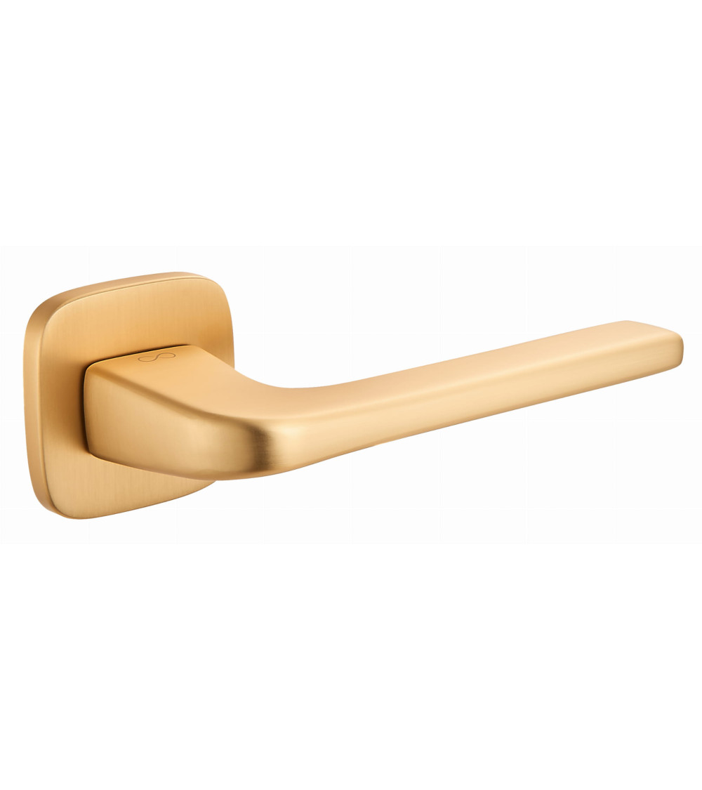 Maniglia per porta Solo oro opaco arrotondata