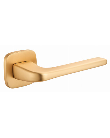 Maniglia per porta Solo oro opaco arrotondata