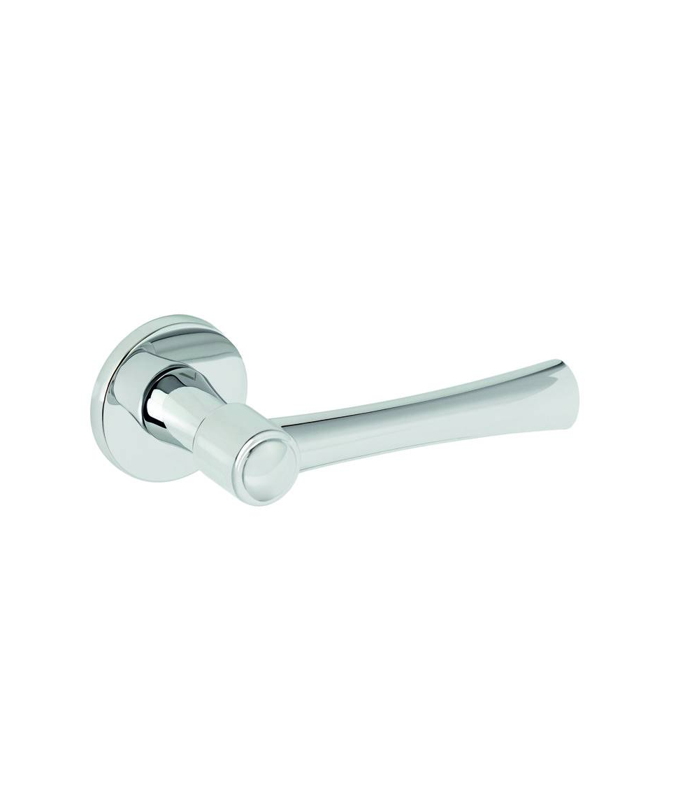Maniglia per porta senza tempo in zamak MADLEN rotonda maniglia design