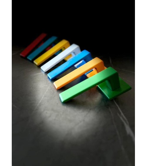 Maniglia per porta da verniciare Stinger rotonda